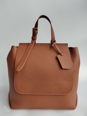 Margot Saddle Crossbody, Genuine Pebble Leather Lining Handbags