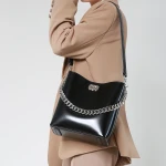 Elegant women PU handbag crossboday bag bucket bag
