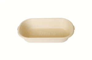 17oz/500ml bamboo pulp disposable take-out container