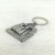 Import 3d effect building keychain, travel monument, promotional gift, retro from China