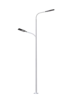 6-12m hot dip galvanized steel lamp post for outdoor Led lighting
