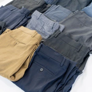 Wholesale Used Suit Pants Cream