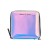 Laser wallet female short short small fresh Korean style simple personality large capacity student zipper wallet