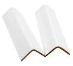 White V-Shape Paper Edge Protector