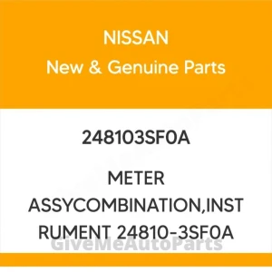 248103SF0A Genuine Nissan METER ASSYCOMBINATION,INSTRUMENT 24810-3SF0A