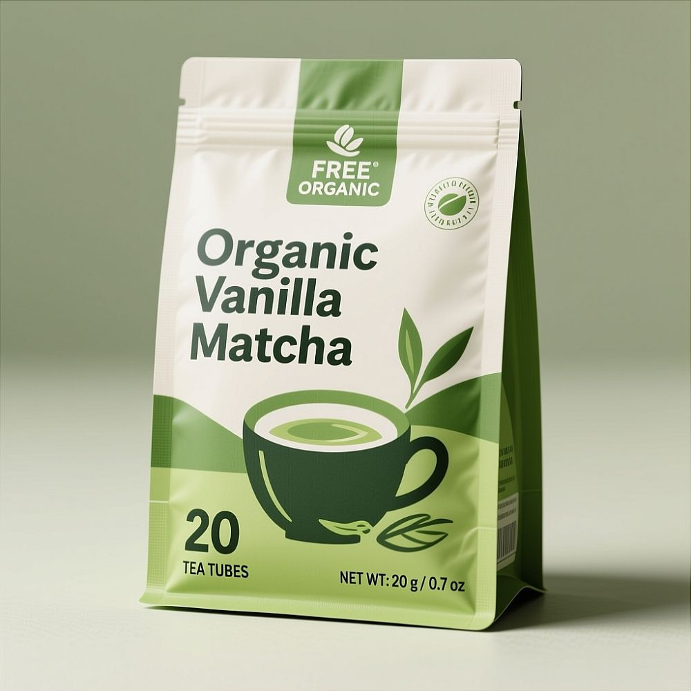 Buy Matcha Packaging Customization Ziplock Stand Up Aluminum Foil ...