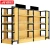 Import 50kgs/layer heavy duty supermarket shelves grocery store display gondola shelving system from China