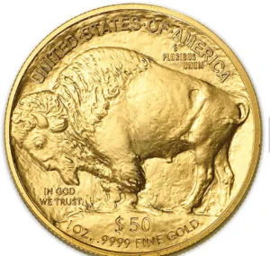 Commemorative Coins American 1 Ounce Pure Gold Silver Buffalo Coin