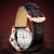 Import BONEST GATTI Rotating Roulette Wheel Steel Men Watches Leather Sapphire BG8004 from China