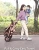 Import Lightweight Baby Stroller, Adjustable Backrest, Sit & Recline Mode, Foldable Infant Pram with Storage Basket from China