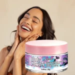 Oalen Body Powder Sweat Absorbing Anti Chafing Dry Comfort Body Powder For Daily Use 25g