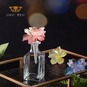 Middle East Ramadan High-grade Aromatherapy Crystal Glass Arabic Perfume Bottle Set Source Manufacturer