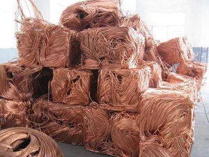 99.9% Copper wire scraps available