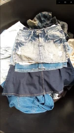 Ladies Summer Jean Skirts