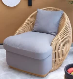 Daniel Rattan Lounger Chair