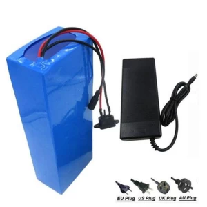 36V 10ah 500W 18650 lithium battery pack  with PVC case for electric bicycle