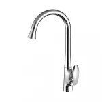 Brass Polish Pull Down Hot &Cold Mixer Kitchen Sink Faucet (NA13571)