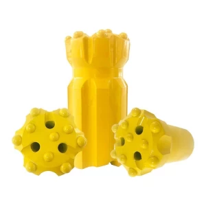 T-Style Button Bit Hydraulic Ball Various Models Gear Bit for Tunnel Mining Manufacturer Processing Customized