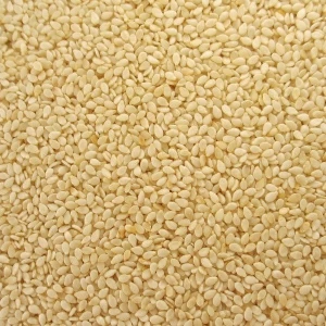 Hulled White Raw Sesame Seeds 25kg plastic woven bags