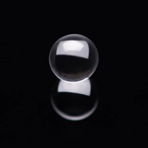 High Quality  Fused silica ball  JGS1 Quartz Ball Lens For Laser Fiber Coupling