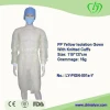 LY Yellow Disposable Surgical Gown Non-woven Isolation gown