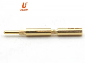 0.8mm 1mm 1.5mm mini gold plated banana plug connector