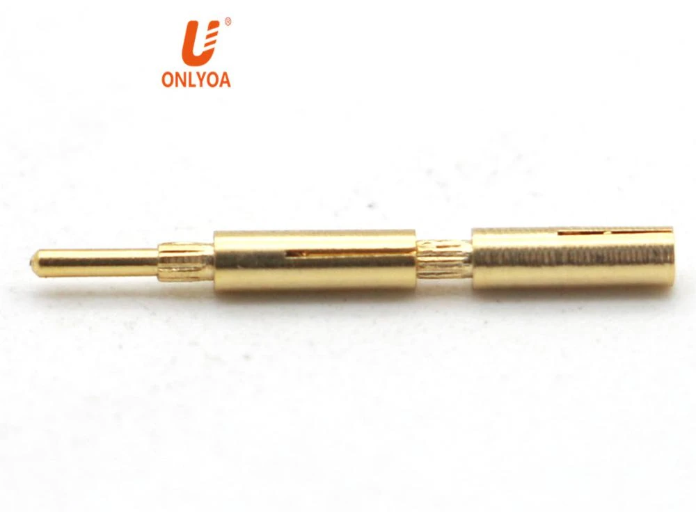 0.8mm 1mm 1.5mm mini gold plated banana plug connector