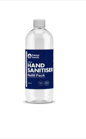 Alcohol based (70%) hand sanitizers