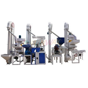 1 Ton Intergrated Rice Mill Machine Combined Rice Processing Machine