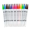 100 Colors Double Head Water Soluble Colors dual tip brush marker pen