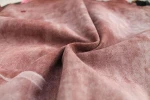 100% Genuine Leather Tanned Goat Skin 2 Tone Textured Suede Leather Soft Supple and Velvet Finish for Garments and Other Use