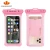 Import 100% Sealed No leaking Amazon PVC waterproof Cell phone bag with card holder for Phone case from China