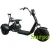 Import 1000w  60v 12ah/ 20ah citycoco 2 removable portable battery  fat tire 3 wheel off road electric scooter with golf bag holder from China