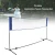 Import 10&#39;X5&#39; Height Adjustable Badminton Net , Tennis Volleyball with Stand / Frame from China