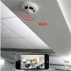 1080P WiFi IP Hidden Smoke Detector Camera Compatible with hone or other Computer products--- PQ133