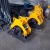 Import 11-16tons excavator hydraulic vibratory plate compactor heavy duty plate compactor machinery from China
