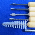 11 pcs Wood and Metal Pottery Clay Sculpture Carving Tool Set For Paint Sculpture DIY Craft