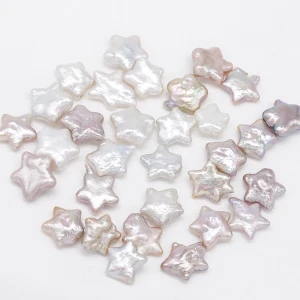 12-14 mm star shape baroque pearl popular freshwater loose pearls