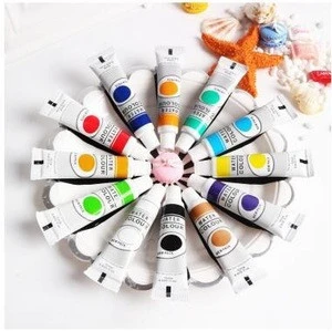 Buy 12 Color 12 Ml Tube Premium Quality Professional Acrylic Paint Set On  Canvas, Wood, Glass (trade Assurance) from Guangzhou Yogood Trading  Limited, China