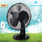 12 Plastic Table / Desk Fan