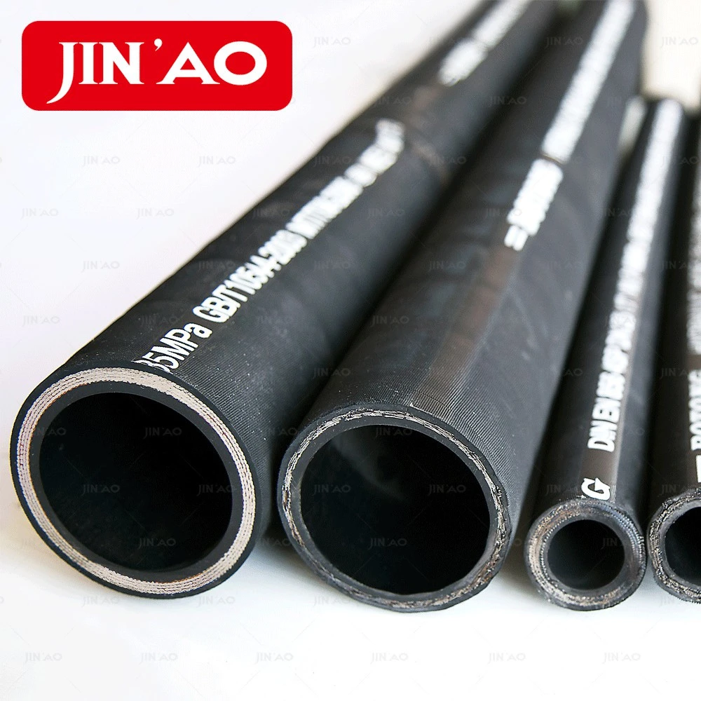 1/2 R1at 1sn Steel Wire Spiraled Hydraulic Rubber Hose Pipe