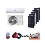12000BTU Economically affordable refrigeration Low carbon lifestyle Hybrid wall mounted solar air conditioning