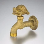 1/2"Forged decorative brass faucets animal water bibcock hotel decorative bibcock