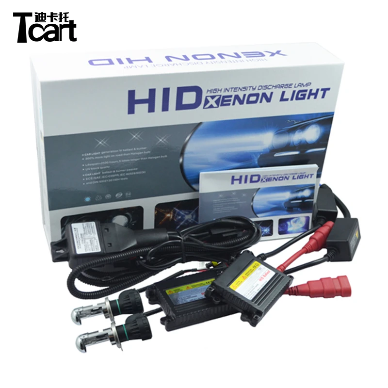 12V 35w H4 Bi-xenon Lamp High Low HID Headlight Replacement Bulb H4-3 BiXenon Hi/Lo Beam Lamp Bi Xenon Kit H4 4300k