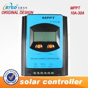 12v/24v auto 10a 20a 30a 40a LCD display MPPT solar charge controller
