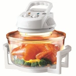 1300W Infrared Digital Convection Oven Turbo Countertop Toaster Oven Oil Free Grill Steam Halogen Oven with Accessories&Parts