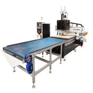 1325 Panel furniture making automatic cnc wood rputer  machine with boring heads/vertical boring bits