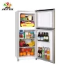 136L double door refrigerator  Round  rimless glass  refrigerators for sale built in refrigerator and freezer home appliances