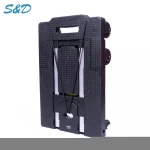 150KG Aluminum alloy  Outdoor folding luggage Cart Foldable Camping  gear Trolley Cart