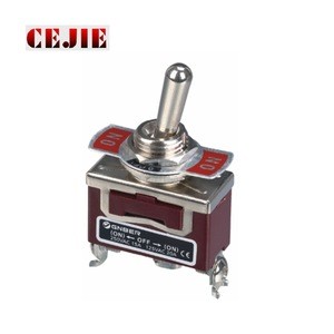 15A 250VAC momentary toggle switch with stop mid rest type